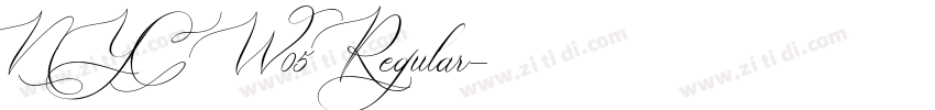 NYC W05 Regular字体转换 NYC W05 Regular字体转换
